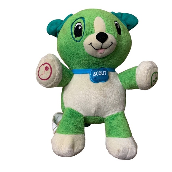 Leap Frog | My Pal Scout | Battery Operated Green White Button Responds PC Mac - Picture 5 of 10